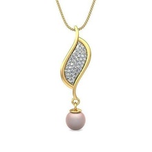 donne pendente gioielleria stampabile diamante oro argento nozze gioiello sterlina bianca perla brillante platino prezioso collana ciondoli 3d print model - Mito3D
