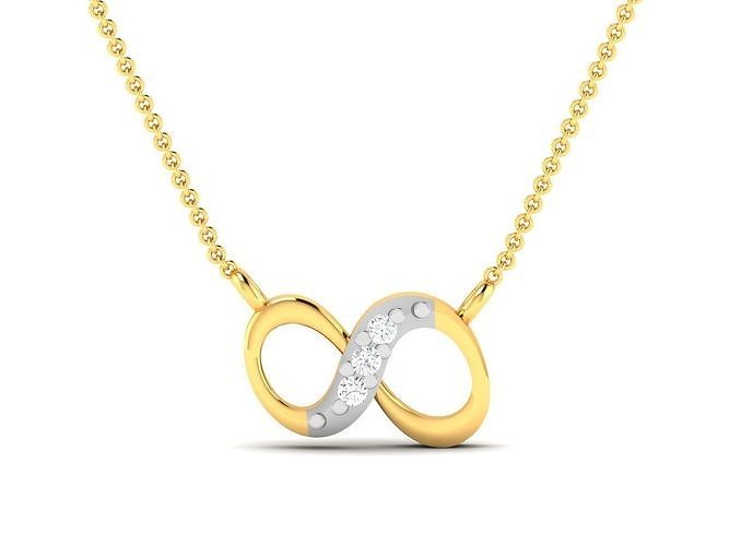 donne pendente gioielleria stampabile diamante oro argento nozze gioiello sterlina bianca brillante platino prezioso collana ciondoli 3D print model - Mito3D