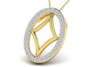 donne pendente gioielleria prezioso nozze oro stampabile diamante moda anelli massa collezione solitario fidanzamento ciondoli luce wt 3d print model - Mito3D