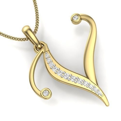 women pendant jewelry fashion accessories gold diamond woman design pendants sterling footwear ring wedding engagement necklace beauty solitaire apparel 3D print model - Mito3D