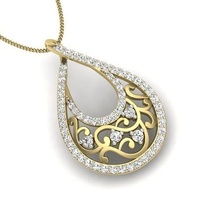 mulheres pingente ouro prata diamante imprimível jóias platina colar Casamento jóia brilhante joalheria safira rubi anel diamantado noivado medalhão pulseira pingentes 3d print model - Mito3D