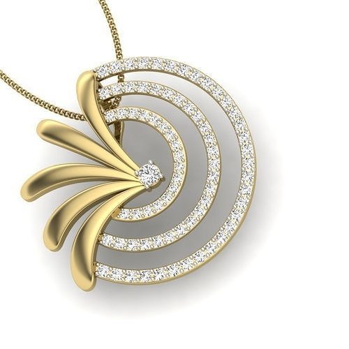 mulheres pingente 3dm render diamante coração joalheria moda acessórios ouro mulher Projeto anel Casamento pingentes prata imprimível esterlina humano jóia 3D print model - Mito3D