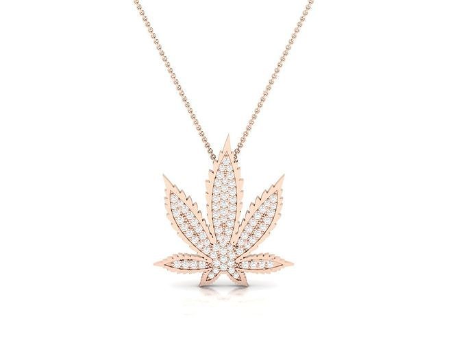 mulheres pingente 3dm render joalheria precioso Casamento ouro imprimível diamante moda coleção noivado luz wt flor colar pingentes 3D print model - Mito3D