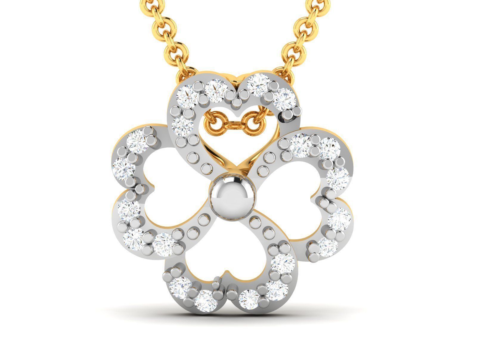 women pendant 3dm render gem wedding engagement jewel jewellery printable diamond silver gold jewelry sterling white brilliant platinum luxury precious necklace pendants 3D print model - Mito3D