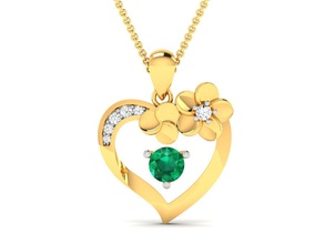 women pendant 3dm render detail jewelry necklace jewellery diamond silver gold sterling white brilliant printable gem jewel pendants brillant heart love 3d print model - Mito3D