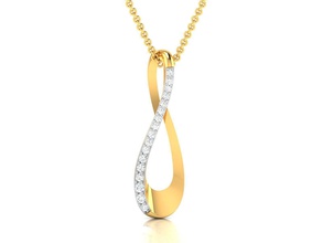 le donne ciondolo 3dm render detail gioielli la collana diamante argento oro sterlina bianco brillante stampabile gemma gioiello ciondoli brillant con pendente 3d print model - Mito3D