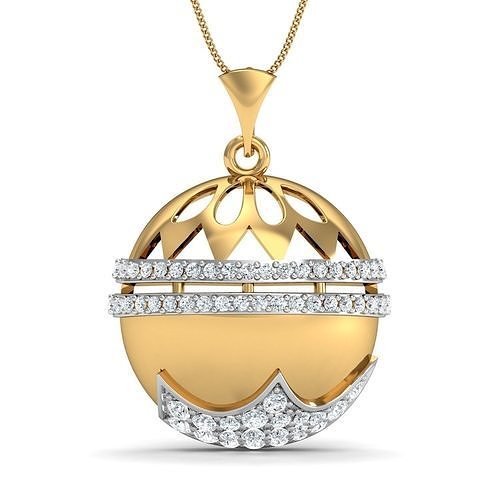 mulheres pingente 3dm stl fbx obj render detalhes diamante imprimível Casamento noivado gema jóia jóias italiano ouro joalheria branco brilhante platina luxo precioso colar pingentes 3D print model - Mito3D