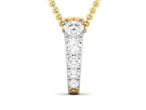 donne pendente 3dm stl obj fbx render dettagli gioielleria prezioso nozze oro stampabile diamante moda anelli massa collezione solitario fidanzamento ciondoli luce wt 3d print model - Mito3D