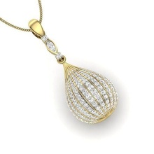women pendant 3dm stl render necklace jewellery diamond silver gold jewelry sterling white brilliant printable gem jewel pendants brillant heart love female ring sapphire 3d print model - Mito3D