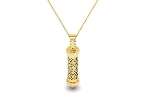women pendant 3dm stl render wedding engagement jewel jewellery printable gold pendants diamond ring necklace diamant ruby apparel jewelry 3d print model - Mito3D