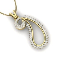 donne pendente 3dm stl render 3d gioielleria stampabile gemma diamante oro argento nozze Fidanzamento gioiello sterlina bianca brillante platino lusso prezioso collana ciondoli 3d print model - Mito3D