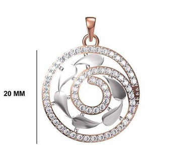 Frauen Anhänger stl jcd Einzelheiten Halskette Schmuck Diamant Silber Gold runden kreisförmig wertvoll druckbar Juwel Engagement Ring Ringe 3d print model - Mito3D