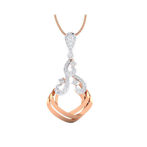 women pendant stl obj fbx renders details necklace jewellery diamond silver gold printable jewel gem engagement pendants jewelry roundel circular round cocktail fancy 3D print model - Mito3D