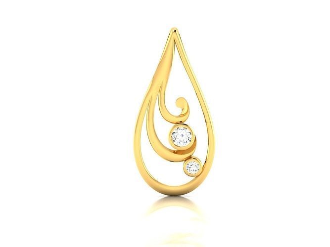 donne ciondoli 3dm stl obj fbx render dettagli gioielleria prezioso nozze oro stampabile diamante moda anelli massa collezione solitario Fidanzamento pendente luce 3D print model - Mito3D