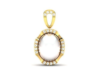 women pendants 3dm stl obj fbx render details pendant necklace jewellery diamond silver gold jewelry sterling white brilliant printable gem jewel brillant heart love ruby 3d print model - Mito3D