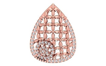 women pendants 3dm stl obj fbx renders details pendant necklace jewellery diamond silver gold printable jewel gem engagement jewelry 3d print model - Mito3D