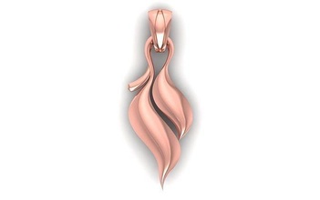donne ciondoli 3dm stl obj fbx esegue rendering dettagli pendente collana gioielleria diamante argento oro stampabile gioiello gemma Fidanzamento 3d print model - Mito3D