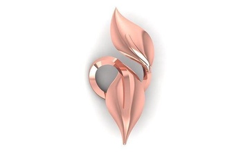 Frauen Anhänger 3dm stl obj fbx rendert Einzelheiten Halskette Schmuck Diamant Silber Gold druckbar Juwel Engagement 3d print model - Mito3D