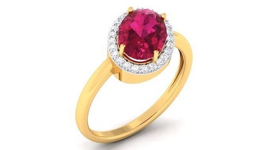 women ring printable gold jewelry rings wedding jewel silver gem engagement jewellery diamond 3d print model - Mito3D