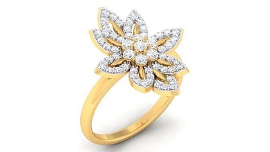 donne squillare stampabile oro gioielleria anelli nozze gioiello argento fidanzamento diamante 3d print model - Mito3D