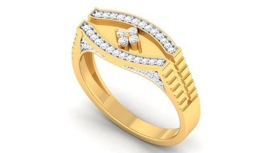 women ring printable gold jewelry rings wedding jewel silver engagement jewellery diamond 3d print model - Mito3D