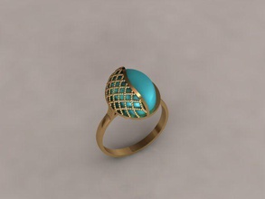 mulheres anel jóias brilhando de prata gem ouro printable platina sterling luxo precioso elegante amor a moda pulseira diamante brilhantes safira ruby turquesa anéis 3d print model - Mito3D