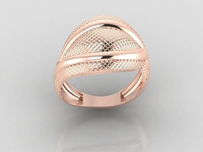 femmes bague anneaux solitaire imprimable diamant mariage engagement bijou bijoux 3d print model - Mito3D