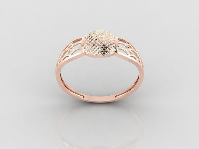 donne squillare anelli solitario stampabile diamante nozze Fidanzamento gioiello gioielleria 3D print model - Mito3D