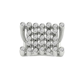 Frauen Ring Ringe Diamant Schmuck Sterling Platin Hochzeit Juwel Engagement druckbar wertvoll Luxus Silber Gold 3d print model - Mito3D