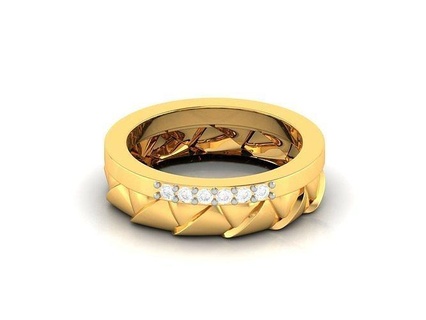 women ring rings diamond jewelry gem platinum wedding band sterling engagement printable jewel jewellery precious luxury silver gold 3d print model - Mito3D