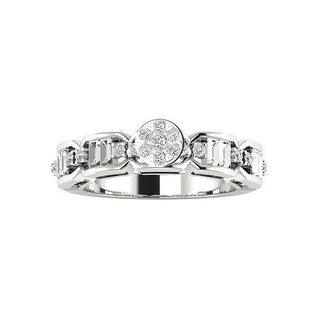 Frauen Ring Ringe Diamant Schmuck Sterling Juwel Platin Hochzeit Engagement druckbar wertvoll Luxus Silber Gold 3d print model - Mito3D