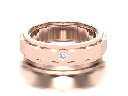 Frauen Ring Ringe Diamant Schmuck Juwel Platin Hochzeit Band Sterling Engagement druckbar wertvoll Luxus Silber Gold 3d print model - Mito3D