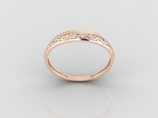 femmes bague anneaux solitaire imprimable diamant mariage engagement bijou bijoux 3D print model - Mito3D