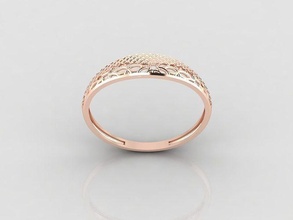 KADIN yüzük yüzükler Solitaire yazdırılabilir elmas düğün nişan mücevher takı 3d print model - Mito3D