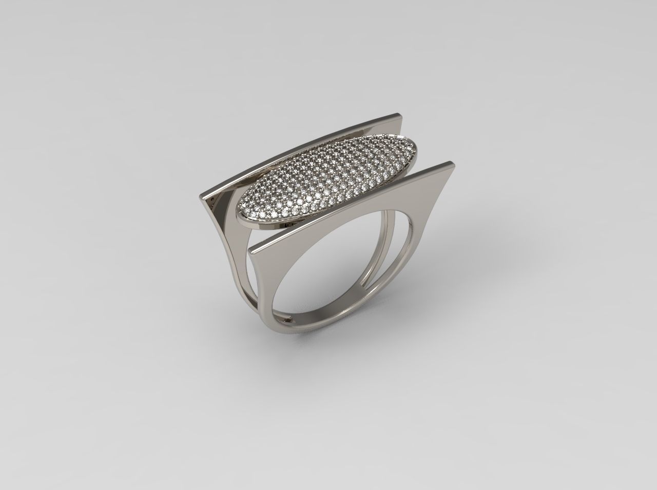 mujer anillo 246 lujo libra esterlina plata oro imprimible joyería compromiso diamante Boda Moda belleza impresión esposas joya colgantes anillos zafiro 3D print model - Mito3D