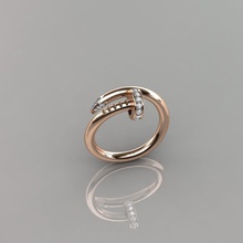 donne squillare 14 gioielleria lusso elegante gemma oro argento nozze diamante orecchino braccialetto collane pendente rinoceronte accessorio bellezza moda design cad gioiello anelli 3d print model - Mito3D