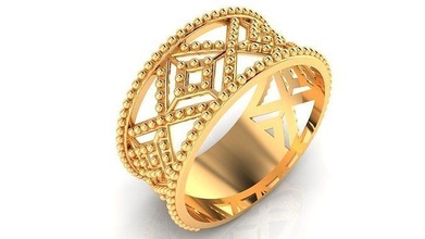 mulheres anel 38 simples luz peso banda joalheria senhoras diamante Casamento imprimível luxo bandas EUA Canadá Europa cafajeste rubi safira argolas ouro moda 3d print model - Mito3D