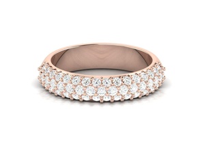 donne squillare 3dm render anelli solitario sterlina stampabile diamante platino brillante nozze Fidanzamento gioiello gioielleria argento delicato luce oro bianca 3d print model - Mito3D