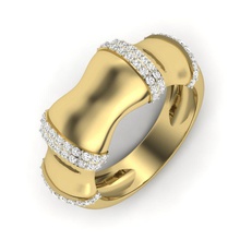 mulheres anel 3dm processar detalhe de impressão 3d do modelo jóias anéis casamento gem o engajamento printable jóia diamante prata ouro sterling branco brilhantes platina noivado 3d print model - Mito3D