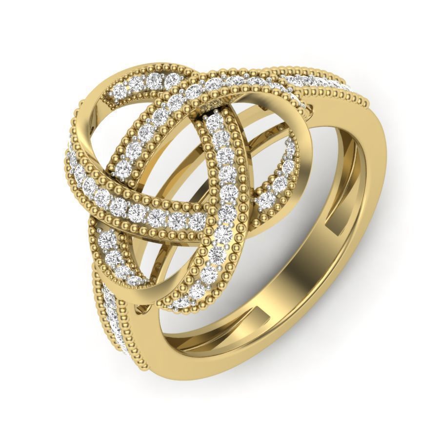 women ring 3dm render 3d print model rings wedding gem engagement jewellery printable jewel diamond silver gold jewelry cad sterling white brilliant platinum groom 3D print model - Mito3D