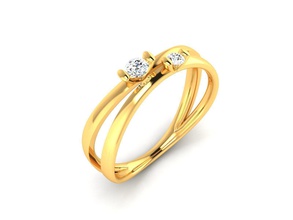 femmes anneau 3dm rendu des détails bijoux de mariage l'engagement imprimable joyau le diamant d'argent l'anneau or blanc la mode gem les anneaux bande weedingband coupleband platine bague en brillant 3d print model - Mito3D