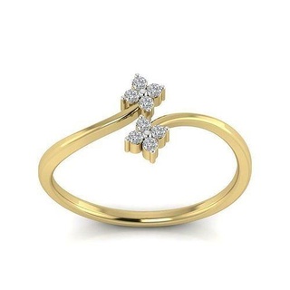 Frauen Ring 3dm Einzelheiten Schmuck Gold Diamant Juwel druckbar wertvoll Hochzeit Engagement modisch Ringe Silber Luxus Designer Bypass 3d print model - Mito3D