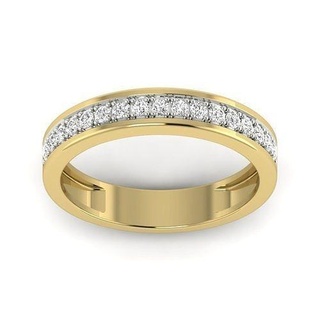 women ring 3dm render details jewellery jewelry gold diamond gem jewel printable precious wedding engagement trendy rings silver eternity band 3d print model - Mito3D