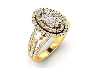 frauen ring 3dm stl obj fbx einzelheiten signet schmuck gold diamant juwel druckbar sterling ringe frau silber hochzeit engagement platin halskette mode schönheit kleidung 3d print model - Mito3D