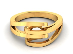 mujer anillo 3dm stl Boda imprimible diamante platino anillos libra esterlina brillante compromiso joya joyería plata blanco oro precioso 3d print model - Mito3D
