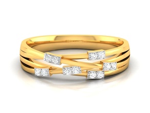 mujer anillo 3dm stl Boda imprimible diamante platino anillos libra esterlina brillante solitario compromiso joya joyería plata blanco oro precioso 3d print model - Mito3D