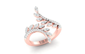 las mujeres anillo de 3dm stl procesamiento detalle la impresión 3d modelo joyería los anillos boda compromiso gem imprimible joya el diamante plata oro sterling blanco brillante platino solitaire 3d print model - Mito3D