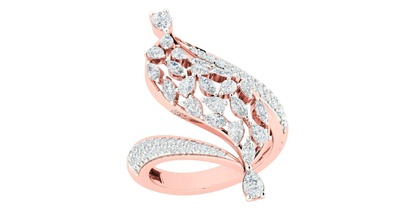 Damen-ring 3dm, stl render-detail 3d-Druck Modell Schmuck ring gem Hochzeit engagement Juwel bedruckbar ist diamond Silber gold gold-ring sterling weiß Diamant-ring genial Platin Ringe 3d print model - Mito3D
