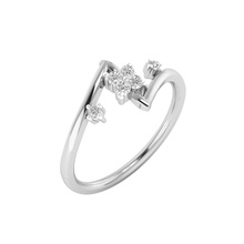 Damen-ring 3dm, stl render-detail 3d-Druck Modell Schmuck Ringe rosegold sterling bedruckbar ist Diamant-ring Platin Hochzeit engagement Juwel Silber gold-ring weiß 3d print model - Mito3D