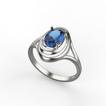 las mujeres anillo de la gema 3dm stl brillante diamante el compromiso gem oro joya joyería imprimible plata diamantes joyas del piedra boda los anillos 3d print model - Mito3D